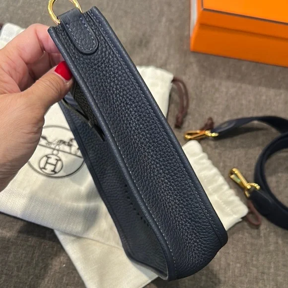 Hermès Evelyne TPM 16 Indigo Blue - Picture 12 of 12